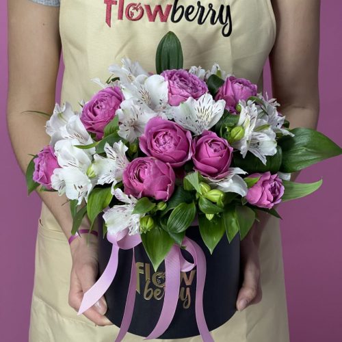 Коробка цветов "Соцветие красоты"