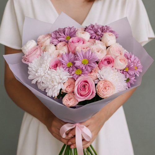 Букет «Сиреневый чарующий»