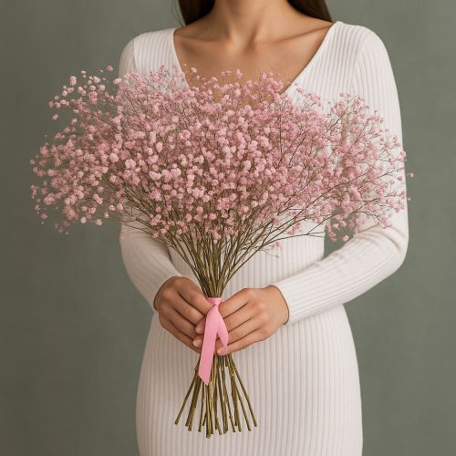 Букет из Гипсофилы «Нежное облако»